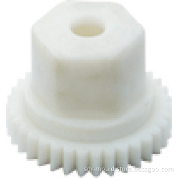 White Plastic Gears Mould for Automotive Parts